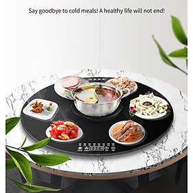 Mua Mâm điện hâm nóng nấu lẩu  làm nóng thực phẩm xung quanh HotPot Heating Board cao cấp (80cm)