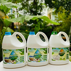 { Minh Hồng Combo 3 can 4,2L an toàn cho gia đình }  Nước giặt Rửa chén Lau sàn enzym sinh học