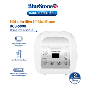 Nồi Cơm Điện Tử Bluestone RCB-5908 (1.2L) - Hàng chính hãng