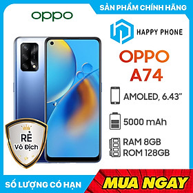 Điện Thoại Oppo A74 (8GB/128GB) - Hàng Chính Hãng - Đã kích hoạt bảo hành điện tử
