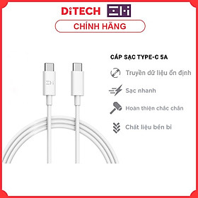 Cáp sạc ZMI AL308E Type-C to Type-C dài 1.5m - Hàng chính hãng