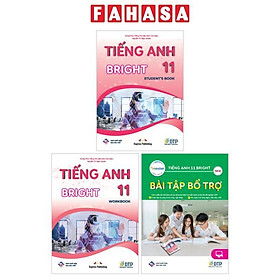 Sách - Bộ Sách Tiếng Anh 11 - Bright - Student's Book + Workbook + Bài Tập Bổ Trợ (Bộ 3 Cuốn)