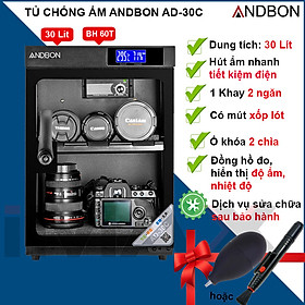 Mua Tủ chống ẩm Andbon AD-30C (30 Lít) - Hàng Chính Hãng