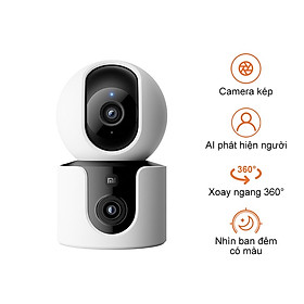 Camera IP Xiaomi C300 Dual 3MP – Giám sát 360°, 2K HD, xoay quay thông minh - GiaPhucStore | Hàng Chính Hãng