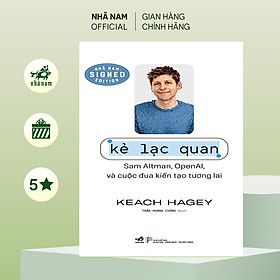 Sách - Kẻ lạc quan (Keach Hagey) (Nhã Nam Official)