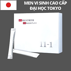 Men vi sinh cao cấp Nhật Bản 11-1. Men vi sinh nhập khẩu Nhật. Cải thiện chức năng tiêu hóa, tăng cường hệ miễn dịch. Hộp 30 gói