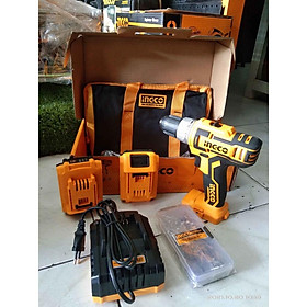 MÁY KHOAN DÙNG PIN LITHIUM (20V) (0.8- 10MM) INGCO CDLI2002 - HÀNG CHÍNH HÃNG