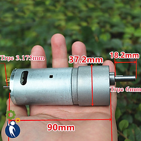 Mua Motor Giảm Tốc 5-24V Mã 555 2rpm Điện Áp 12V 1rpm
