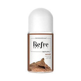 Lăn khử mùi chiết xuất thiên nhiên Refre Natural Woody – Hương Gỗ 40ml