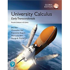 Hình ảnh Sách - University Calculus: Early Transcendentals, Global Edition : University Calc by Joel Hass (UK edition, paperback)