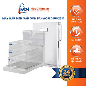 Mua Máy hấp điện gấp gọn 3 tầng Panworld PW-2311 - Hàng chính hãng