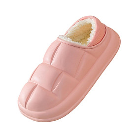 Winter Waterproof Slippers Easy to Clean for Indoor Outdoor Home Women - 38 39