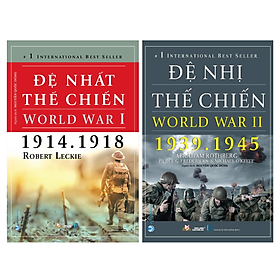 World War I, II: Đệ Nhất Thế Chiến + Đệ Nhị Thế Chiến (2 Quyển, Bìa Mềm)