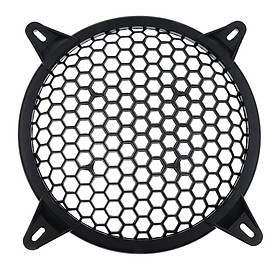 Universal Car Plastic Speaker Subwoofer Amplifier Cover Grill Mesh