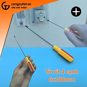 Mua Tô vít 4 cạnh cỡ nhỏ Φ3mm x 100mm