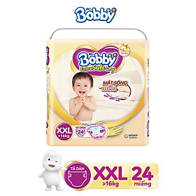 Tã dán Bobby Extra Soft Dry size XXL - 24 miếng