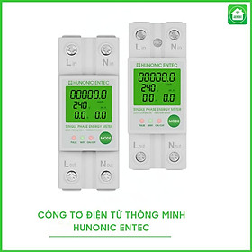 Mua Công Tơ Điện Tử WIFI Thông Minh HUNONIC ENTEC 63A/220V