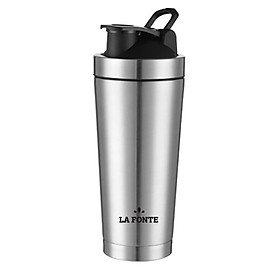 BÌNH LẮC GIỮ NHIỆT SHAKER INOX 750ML LA FONTE - 001755