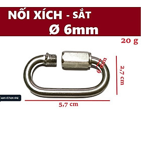 Mua Nối xích C sắt Ø 4 5 6 8 10 12 mm