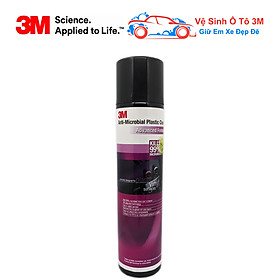 Dung dịch bọt vệ sinh, tẩy sạch nội thất ô tô  3M Antimicrobial Plastic Cleaner 290g
