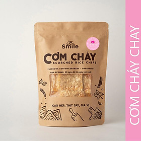 Cơm cháy Chay Smile , đồ ăn dành cho người ăn Chay, túi cơm cháy 250gr