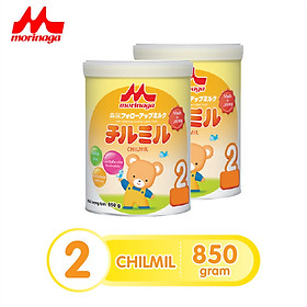 Combo 2 lon Sữa Morinaga số 2 (Chilmil) 850g