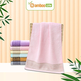 Mua Khăn tắm sợi tre Bamboo Life hàng chính hãng Khăn lau người mềm mại kháng khuẩn siêu thấm hút an toàn cho da ngay cả với trẻ sơ sinh BL046