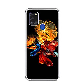 Ốp lưng điện thoại SAMSUNG GALAXY A21S - Silicon dẻo - 0128 FISH07 - Hàng Chính Hãng