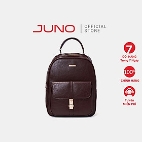 Balo Nữ Thời Trang JUNO Phối Ngăn Trang Trí BL153