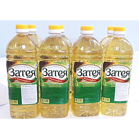 4 chai dầu ăn hướng dương Nga cao cấp tốt cho tim mạch ZATEYA 1.8L