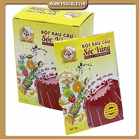Mua Bột Rau Câu Dẻo Giòn Sóc Vàng JELLY POWER  Hộp 10 Gói