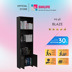 Mua Giá sách bằng gỗ thiết kế đẹp SMLIFE Blaze