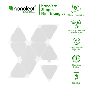 Mua Đèn thông minh Nanoleaf Shapes Tam Giác Mini 10 ô đèn (Bộ mở rộng)