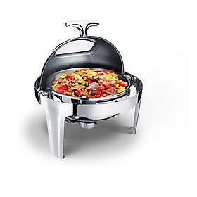 Nồi Buffet tròn mặt kính 721KS