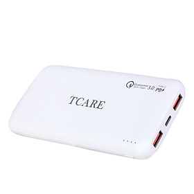 Pin sạc dự phòng 10000mAh Sạc Nhanh QC 3.0 Tcare T365