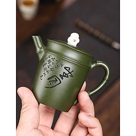 Mua Ấm Tử Sa Nghi Hưng Trúc Đoạn Thạch Thái Hồ 140 ml (Lục Nê)