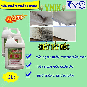 [1.8lit] Hóa chất tẩy nấm mốc triệt để dễ dàng thi công không độc hại tiết kiệm thời gian và chi phí .