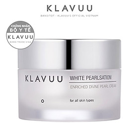 Kem dưỡng trắng ngọc trai KLAVUU White Pearlsation Enriched Divine Pearl Cream 50ml