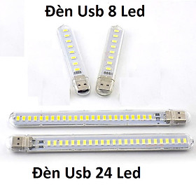 Mua Đèn led mini 3 bóng  8 bóng  24 bóng siêu sáng cổng cắm usb thích hợp làm việc ban đêm  học tập  đọc sách siêu tiện dụng