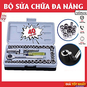 Mua Bộ Dụng Cụ Sửa Chữa Mở Bulong Ốc Vít 40 Món Chuyên Dụng  Bộ Tuýp Đồ Nghề Sửa Xe 40 Chi Tiết
