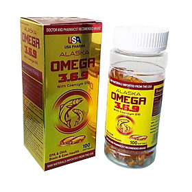 Viên uống bổ mắt - giảm cholesterol OMEGA 3.6.9 Coenzyme Q10