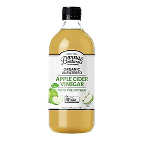 Giấm táo hữu cơ (có giấm cái) Organic Apple Cider Vinegar (with mother) - BARNES NATURAL