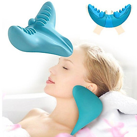 Neck Massage Pillow Portable Gravity Acupressure Shoulder Pain Relief Tool Vertebral Massage Pillow Acupoint Gravity Shiatsu