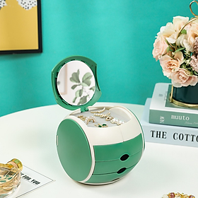 Mua Hộp Đựng Trang Sức Mini Hình Tròn Cực Xinh