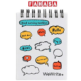 Sổ Lò Xo Fun Talk A7 - Kẻ Ngang - 60 Trang 80gsm - WeWrite 42830