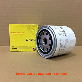 Lọc nhớt Toyota Van 2.2L máy dầu 1988, 1989, 1990 mã C103J
