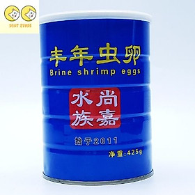 Artemia Ấp Nở Lon Xanh - Thức Ăn Cho Cá 425g