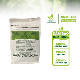 Bột cà phê enema (nguyên trái không rang) Viet Healthy 500g, dùng cho coffee enema thải độc đại tràng, gan, làm đẹp da