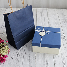 Hộp quà vuông MS-02 (14cm x 14cm x 6cm)
