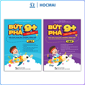 Sách - Combo 2 cuốn Bứt phá 9+ lớp 6 (chương trình mới) - Bội thu điểm 9,10 trên lớp